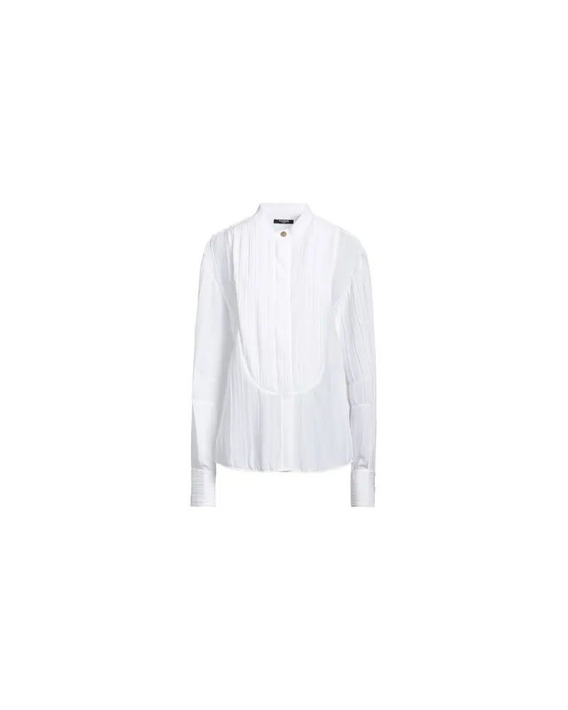Balmain TOPS - Hemdenauf YOOX.COM Weiß
