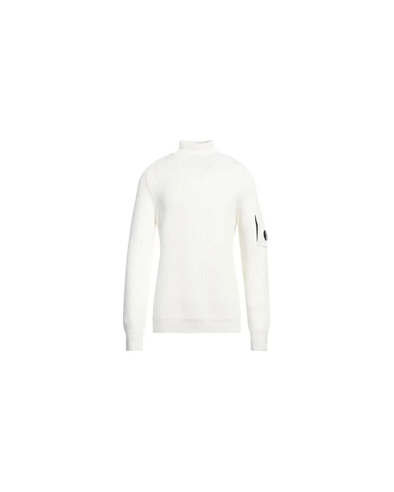 C.P. Company STRICKWAREN - Rollkragenpulloverauf YOOX.COM Weiß