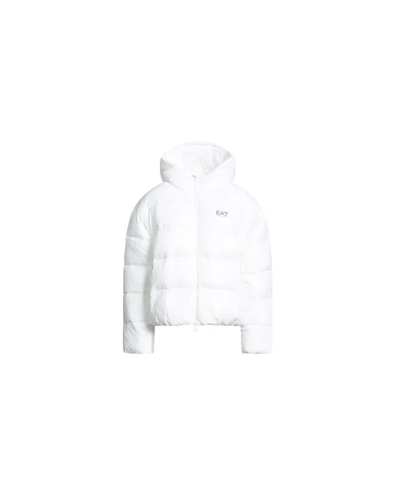 EA7 JACKEN & MÄNTEL - Pufferjacken & Daunenjackenauf YOOX.COM Weiß