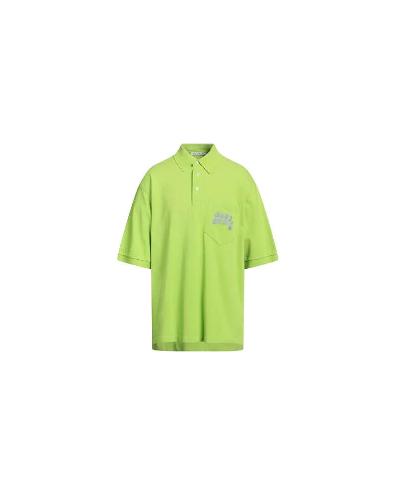 Acne Studios TOPS - Poloshirtsauf YOOX.COM Säuregrün