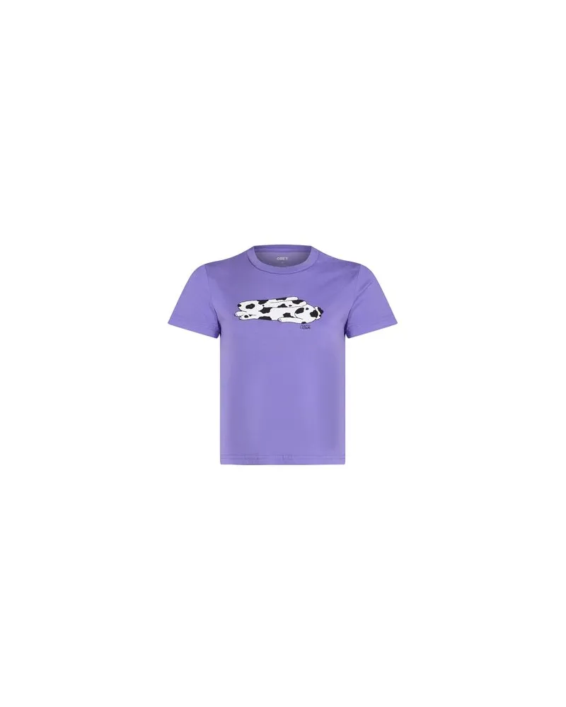 Obey TOPS - T-shirtsauf YOOX.COM Violett