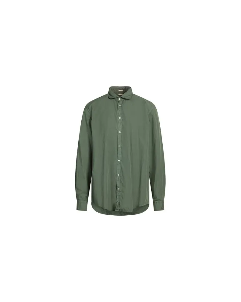 Massimo Alba TOPS - Hemdenauf YOOX.COM Salbeigrün