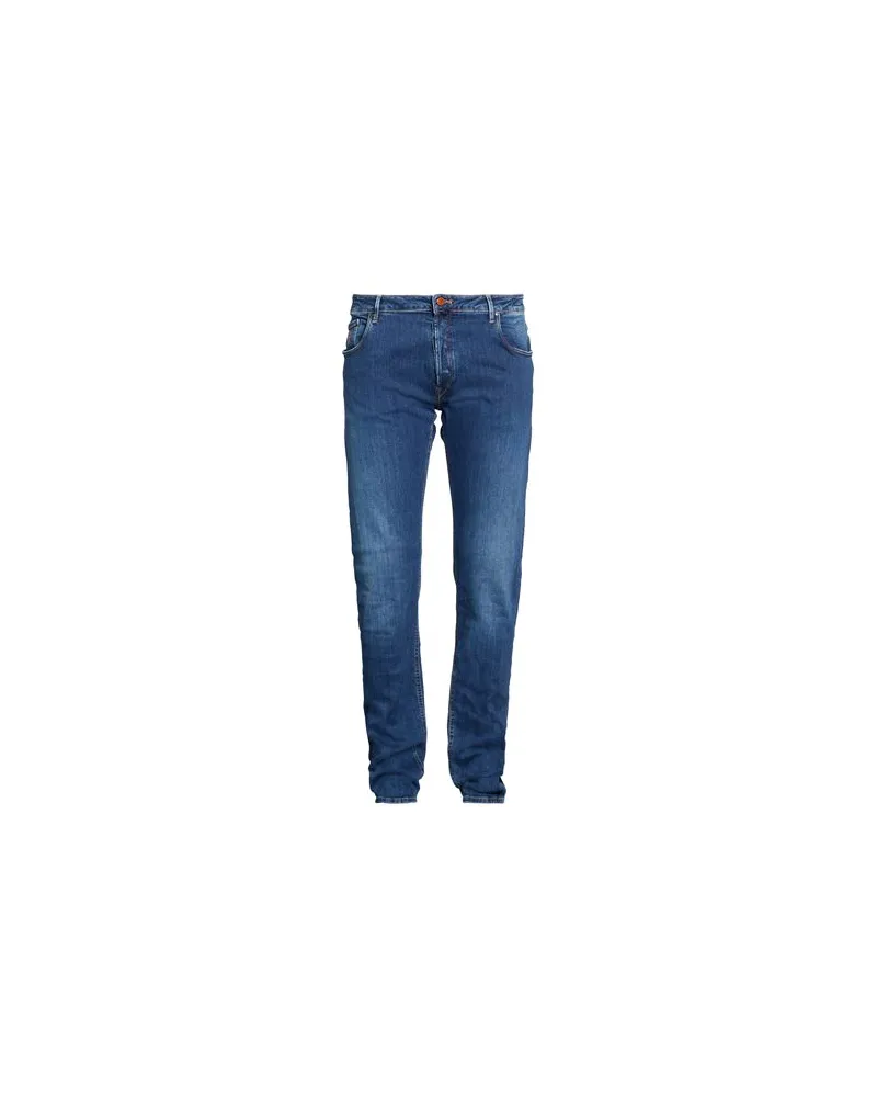 Hand Picked HOSEN & RÖCKE - Jeanshosenauf YOOX.COM Blau
