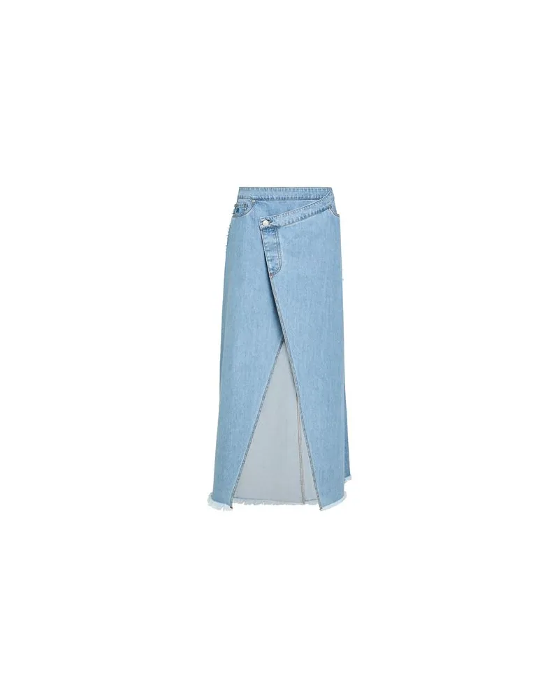 Federica Tosi HOSEN & RÖCKE - Jeansröckeauf YOOX.COM Blau