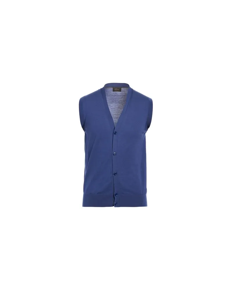 Brioni STRICKWAREN - Strickjackenauf YOOX.COM Marineblau