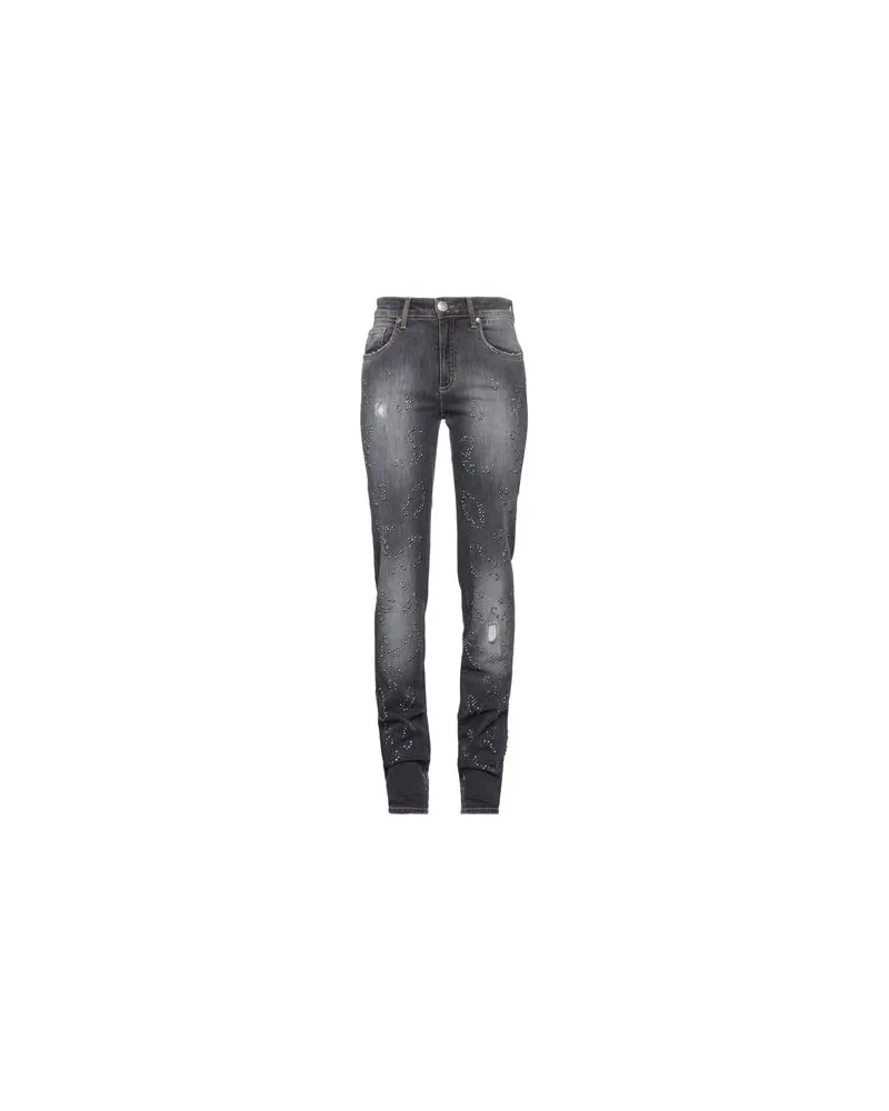 Angelo Marani HOSEN & RÖCKE - Jeanshosenauf YOOX.COM Schwarz