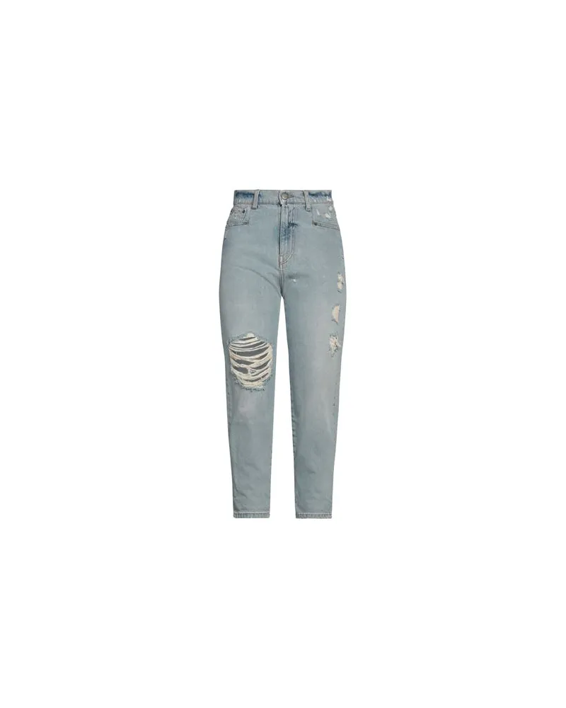 Twin-Set HOSEN & RÖCKE - Jeanshosenauf YOOX.COM Blau