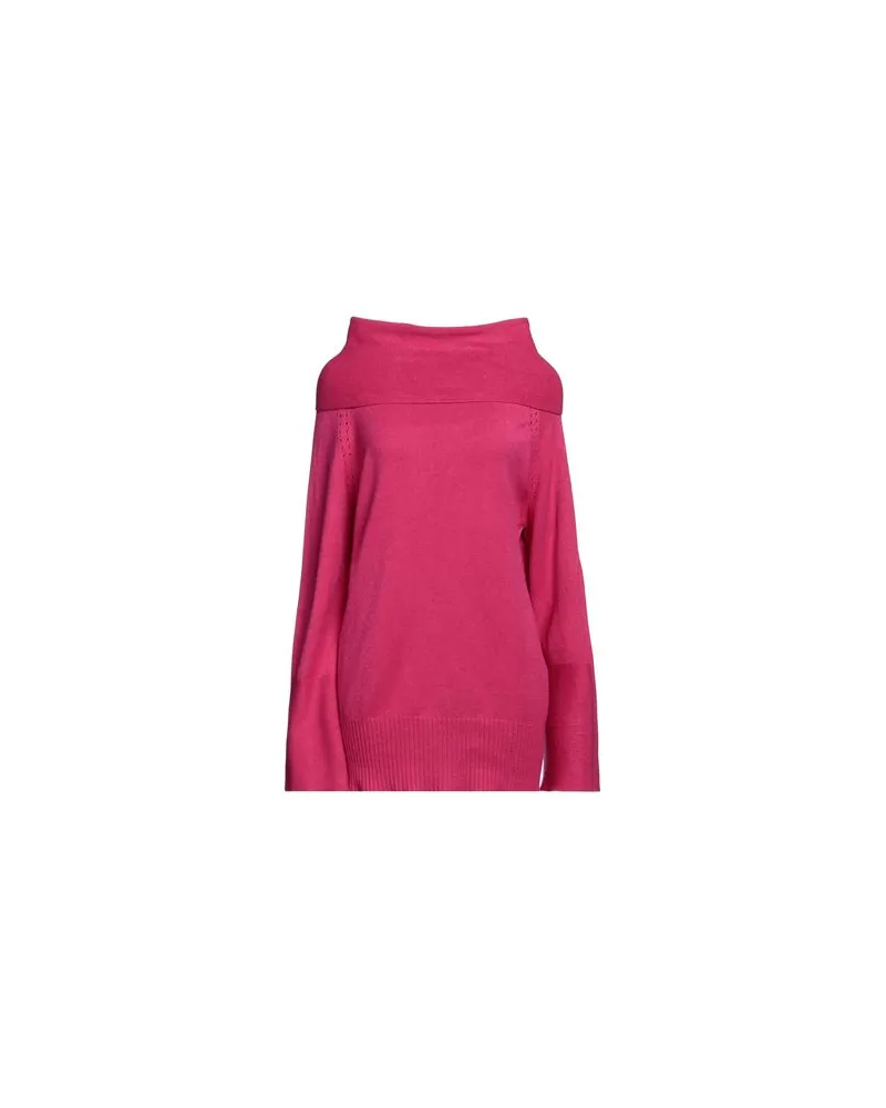Biancoghiaccio STRICKWAREN - Rollkragenpulloverauf YOOX.COM Magenta