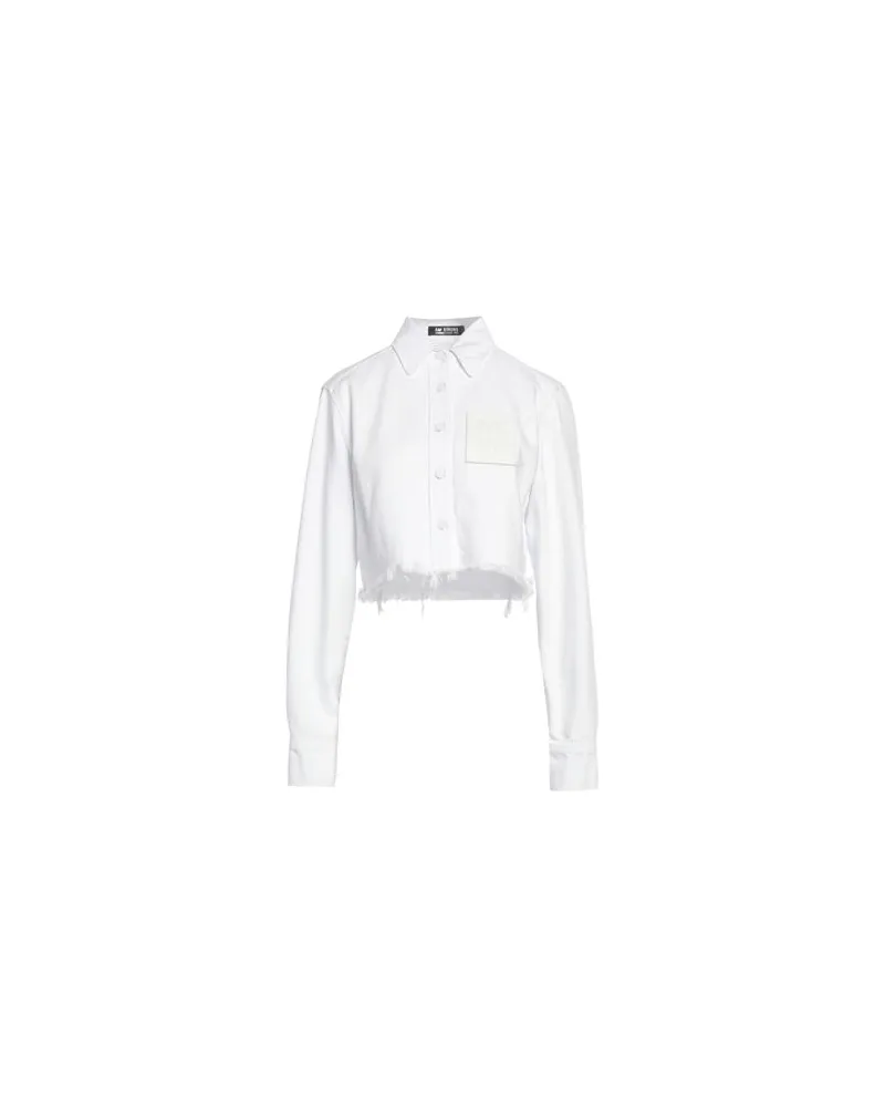 Raf Simons TOPS - Hemdenauf YOOX.COM Weiß