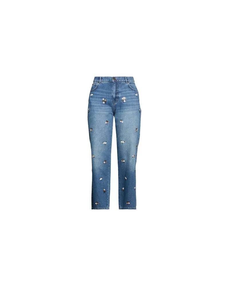 Max Mara HOSEN & RÖCKE - Jeanshosenauf YOOX.COM Blau