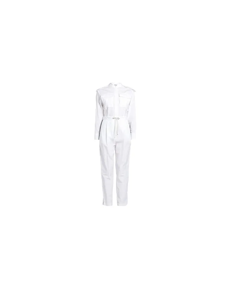 Lorena Antoniazzi OVERALLS - Jumpsuitsauf YOOX.COM Weiß