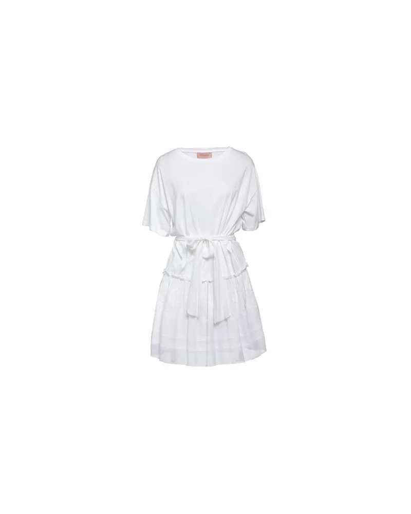 Ermanno Scervino KLEIDER - Mini-Kleiderauf YOOX.COM Weiß
