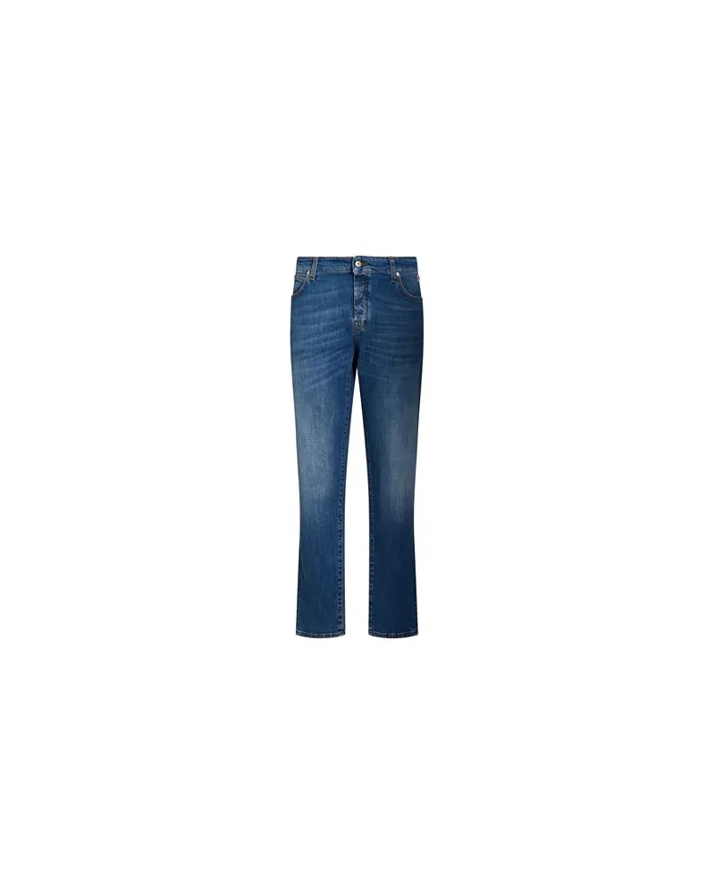 Roy Roger's HOSEN & RÖCKE - Jeanshosenauf YOOX.COM Blau