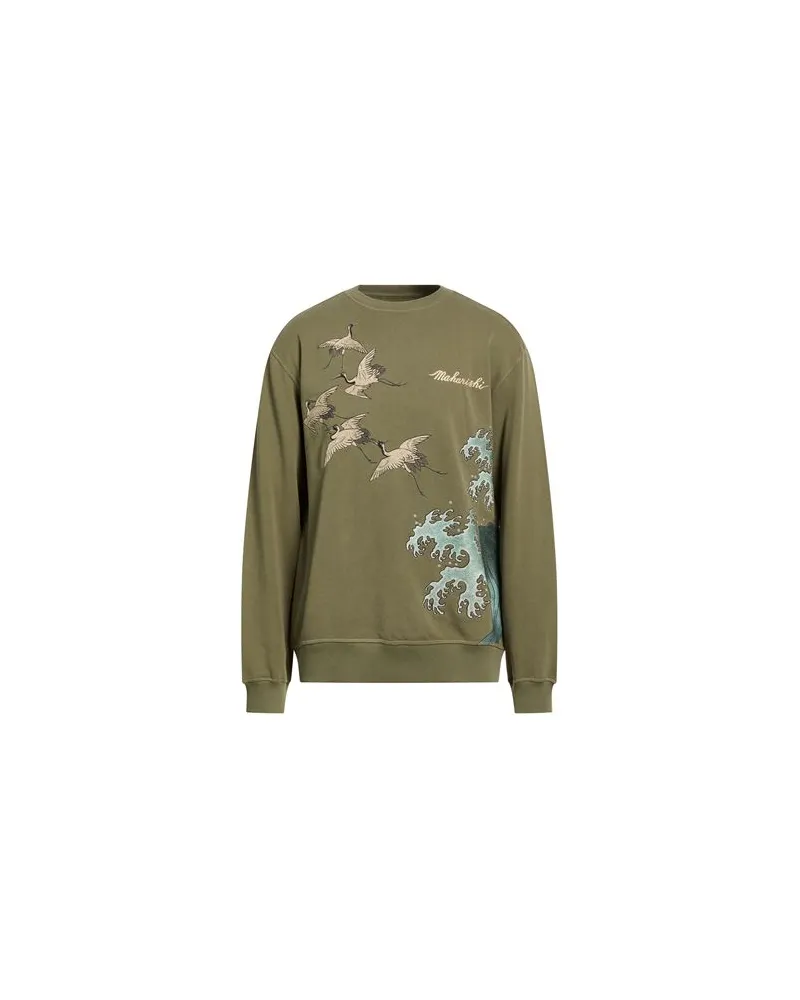 maharishi TOPS - Sweatshirtsauf YOOX.COM Militärgrün