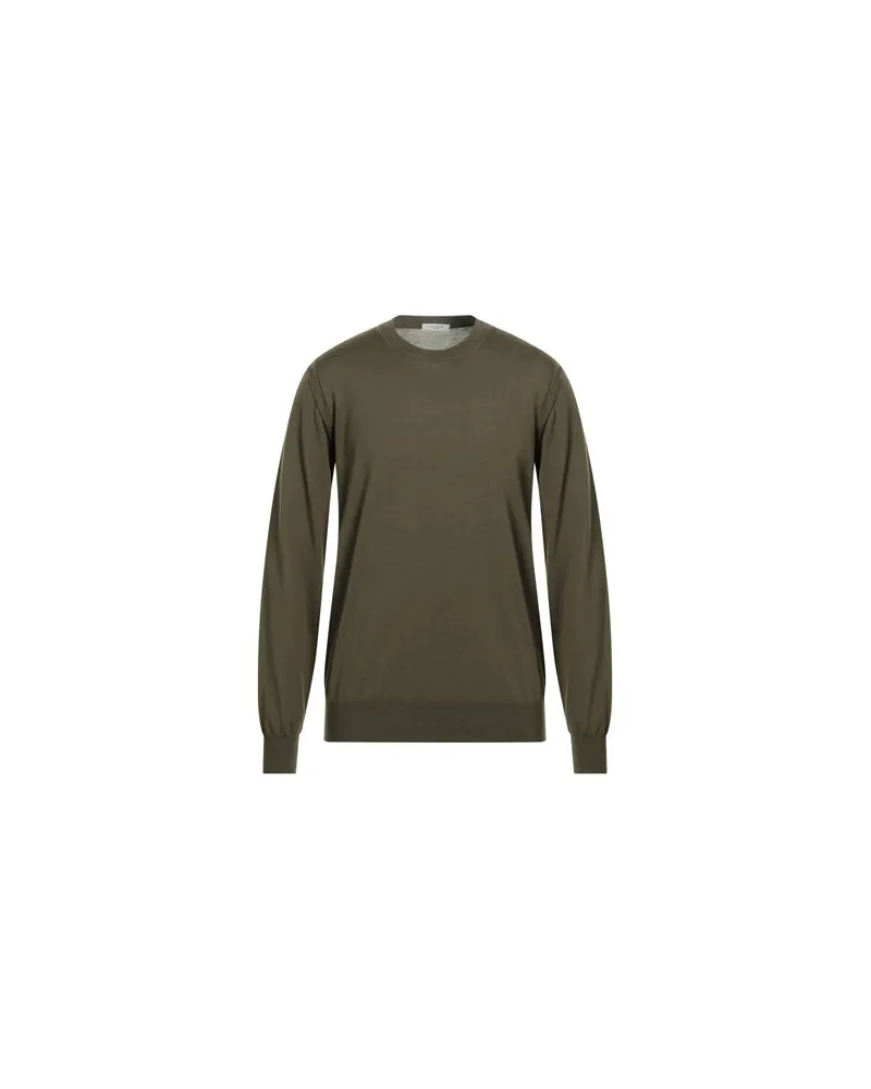 Paolo Pecora Milano STRICKWAREN - Pulloverauf YOOX.COM Militärgrün
