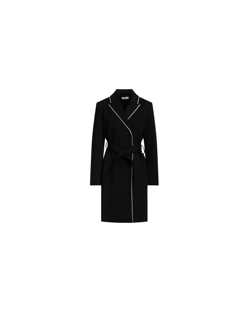 Twin-Set JACKEN & MÄNTEL - Jacken, Mäntel & Trenchcoatsauf YOOX.COM Schwarz