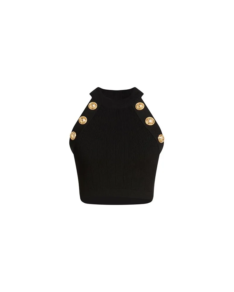 Balmain TOPS - Topsauf YOOX.COM Schwarz