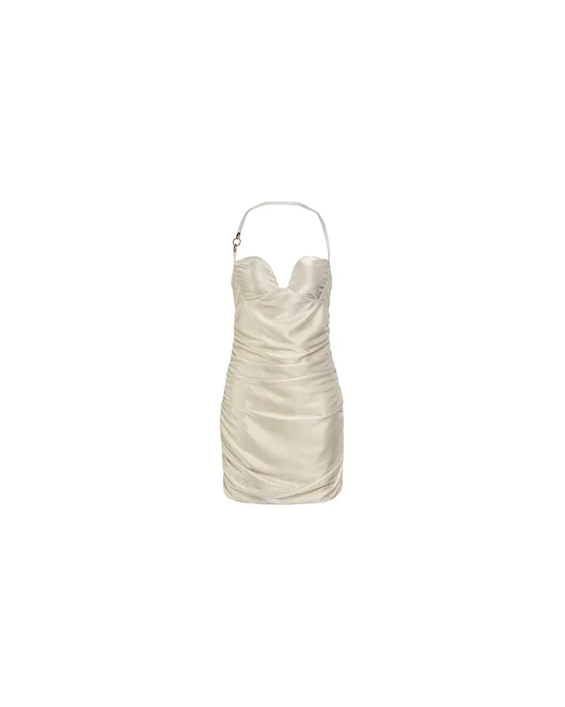 Just Cavalli KLEIDER - Mini-Kleiderauf YOOX.COM Platin