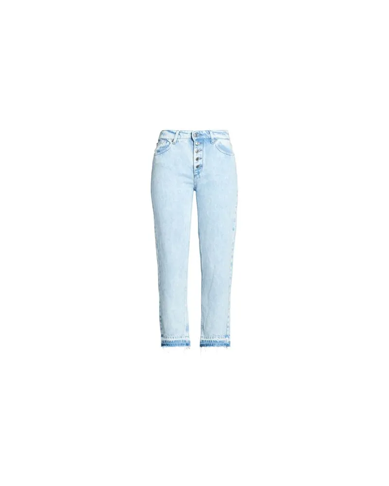 VICOLO DENIM COUTURE - HOSEN & RÖCKE - Jeanshosenauf YOOX.COM Blau