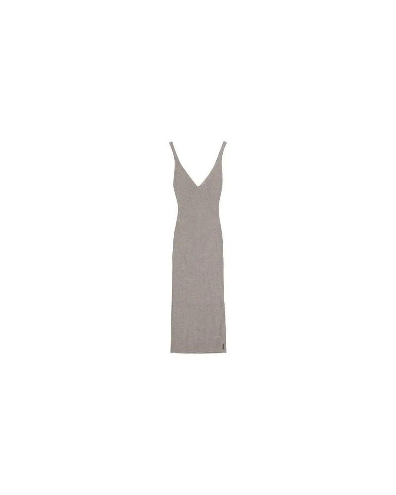 Calvin Klein KLEIDER - Midi-Kleiderauf YOOX.COM Maulwurfsgrau