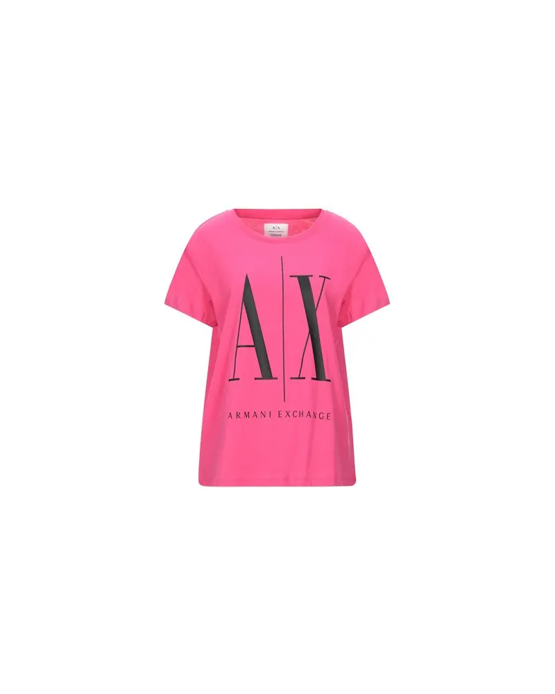 Armani Exchange TOPS - T-shirtsauf YOOX.COM Fuchsia