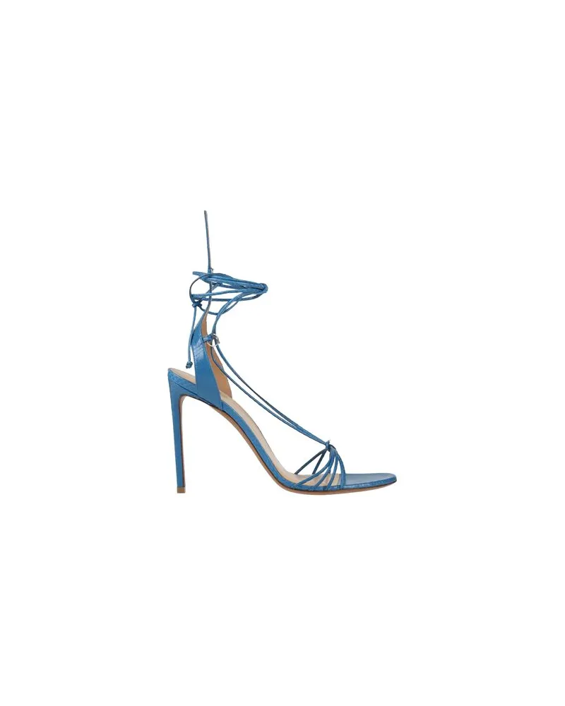 Francesco Russo SCHUHE - Sandalenauf YOOX.COM Blau