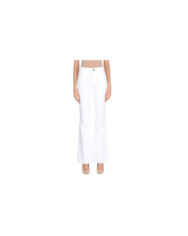 My Twin Twinset HOSEN & RÖCKE - Hosenauf YOOX.COM Weiß