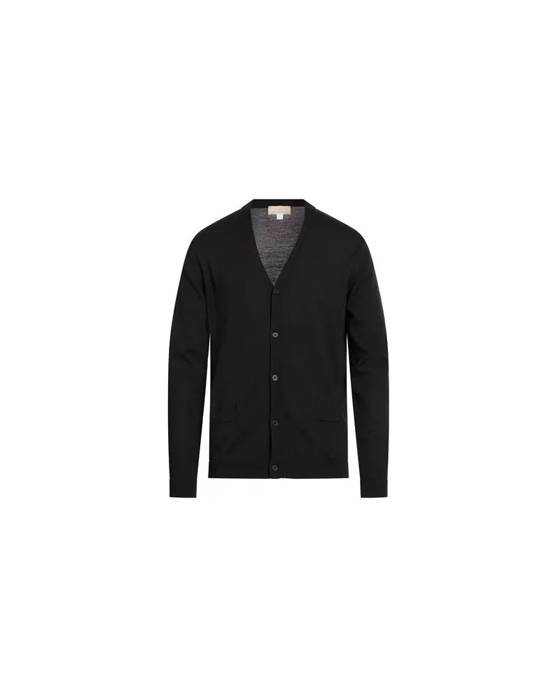 120% Lino STRICKWAREN - Strickjackenauf YOOX.COM Schwarz