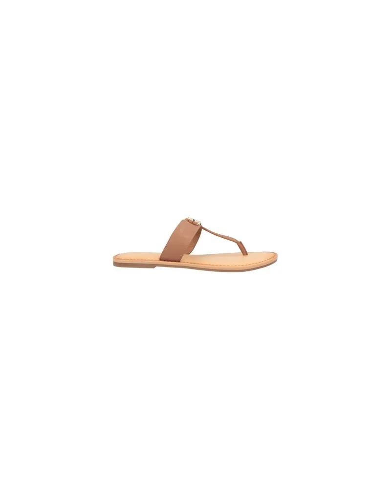 Tommy Hilfiger SCHUHE - Zehentrennerauf YOOX.COM Kamel