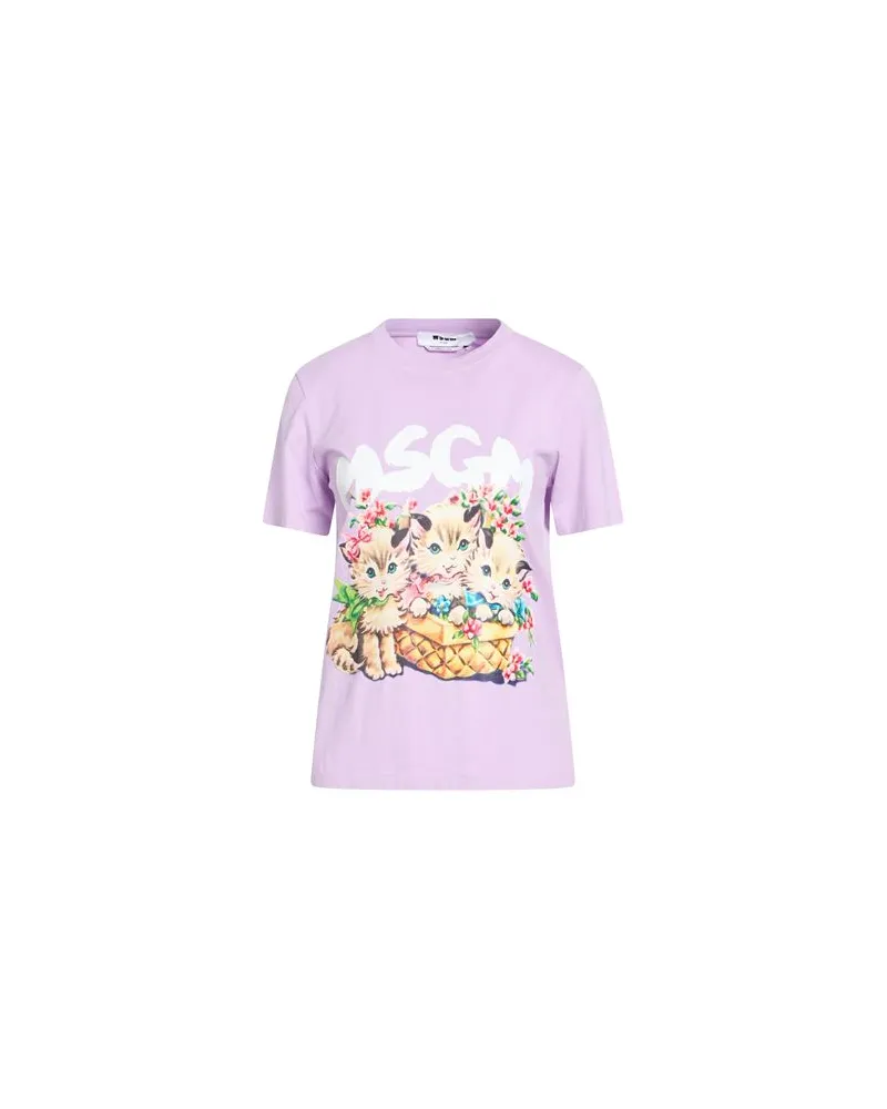 MSGM TOPS - T-shirtsauf YOOX.COM Lila