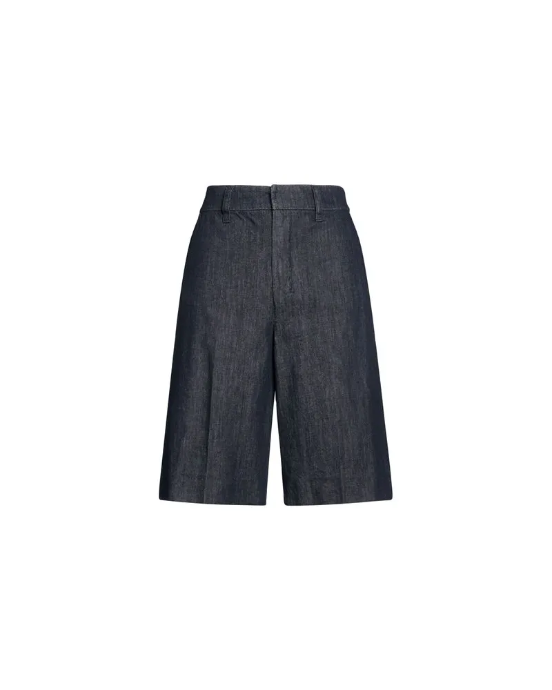 Max Mara HOSEN & RÖCKE - Jeansshortsauf YOOX.COM Blau