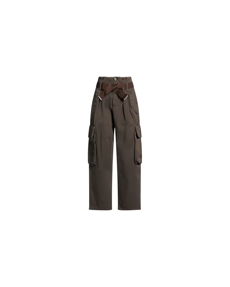 Pinko DENIM - HOSEN & RÖCKE - Hosenauf YOOX.COM Dunkelbraun