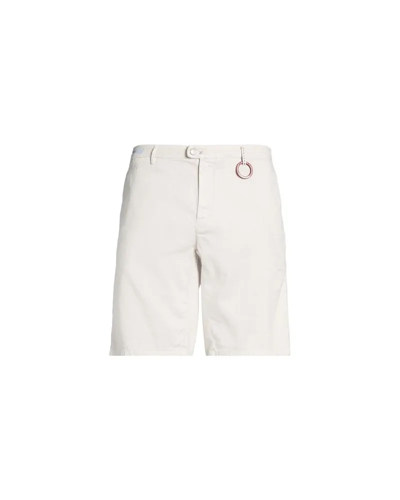 Tramarossa HOSEN & RÖCKE - Jeansshortsauf YOOX.COM Elfenbein