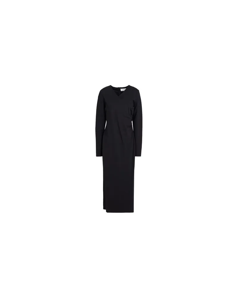 MEIMEIJ KLEIDER - Midi-Kleiderauf YOOX.COM Schwarz