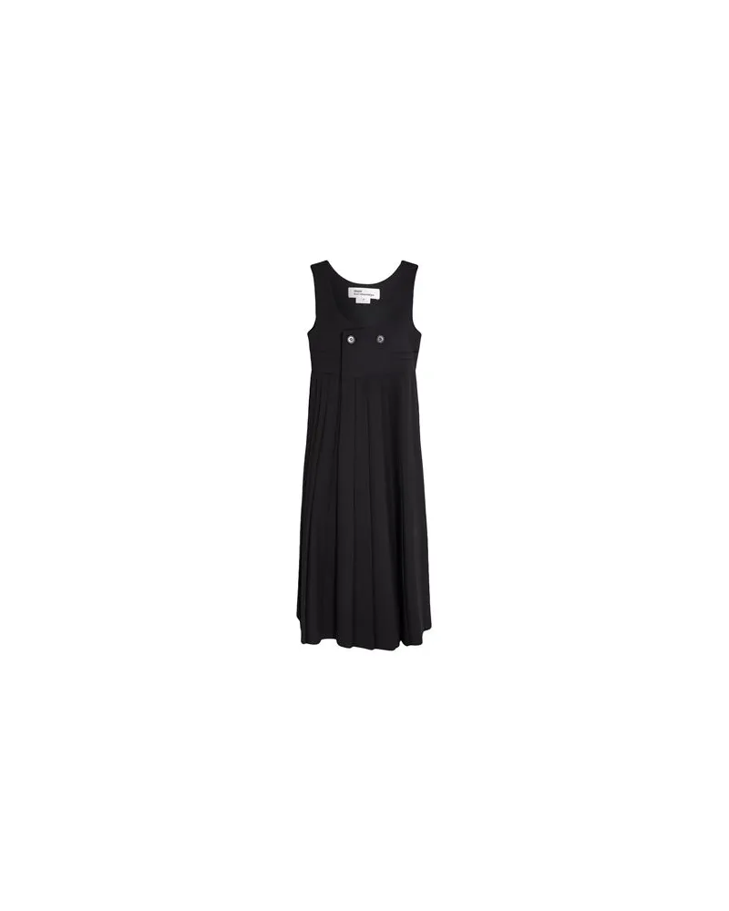 Noir Kei Ninomiya KLEIDER - Midi-Kleiderauf YOOX.COM Schwarz