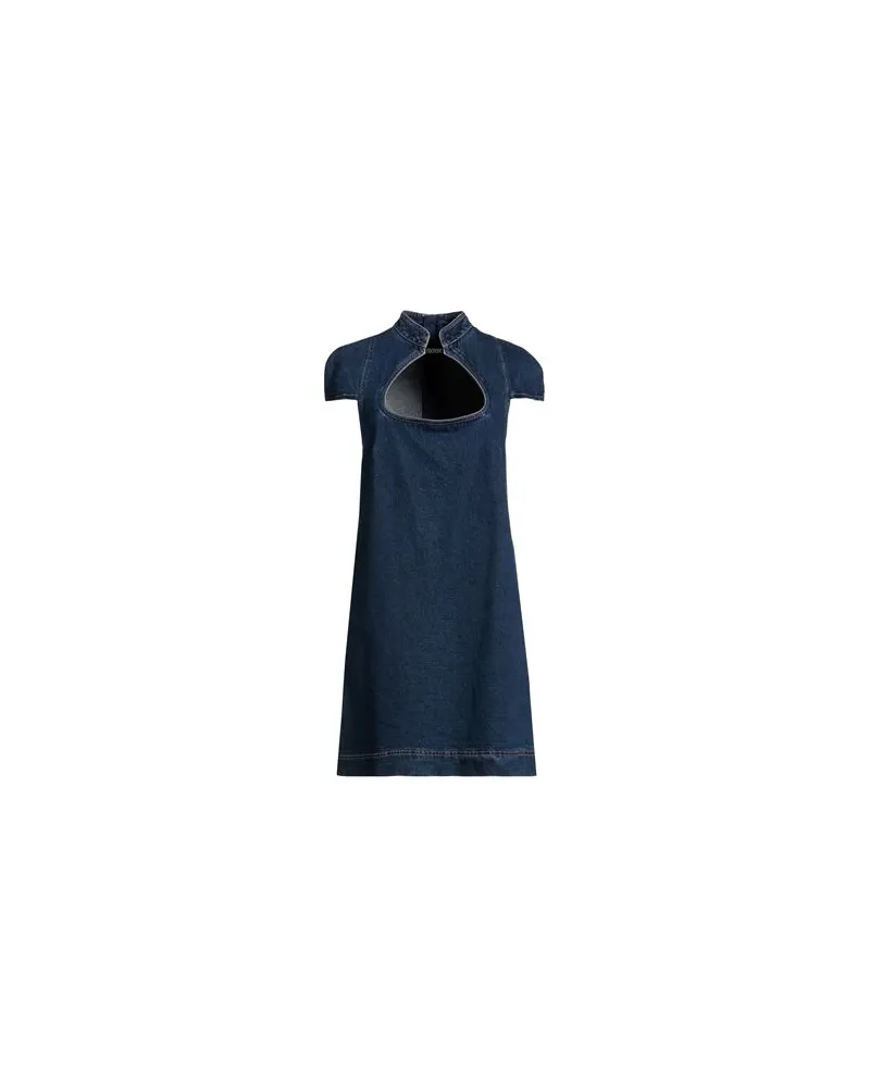 Versace Jeans KLEIDER - Mini-Kleiderauf YOOX.COM Blau