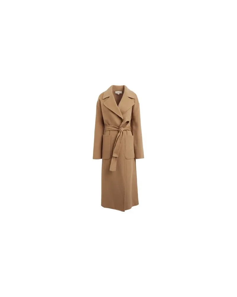 Michael Kors DOUBLEFACE ROBE COAT - JACKEN & MÄNTEL - Mäntelauf YOOX.COM Kamel