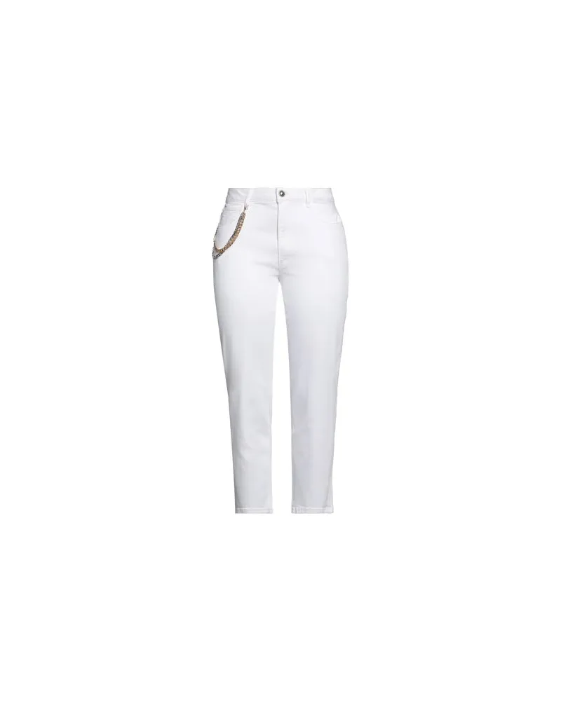 Guess HOSEN & RÖCKE - Jeanshosenauf YOOX.COM Weiß