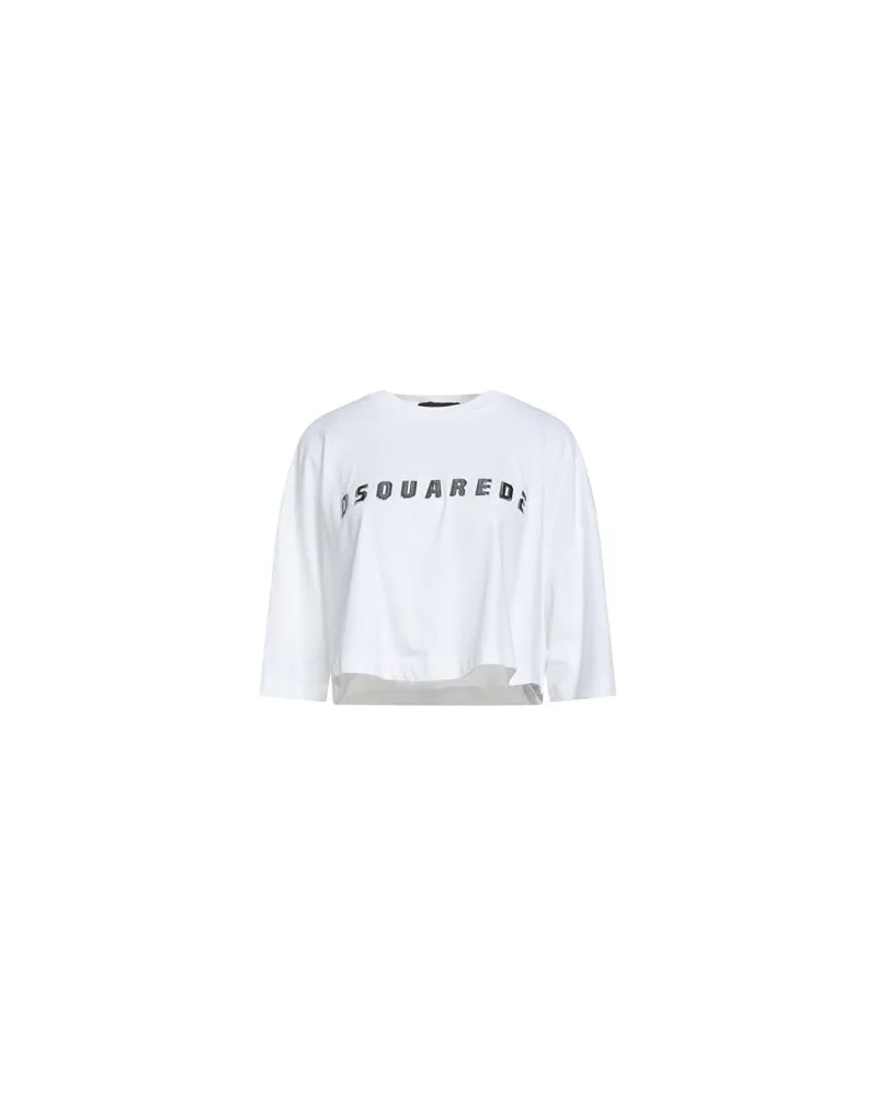 Dsquared2 TOPS - T-shirtsauf YOOX.COM Weiß