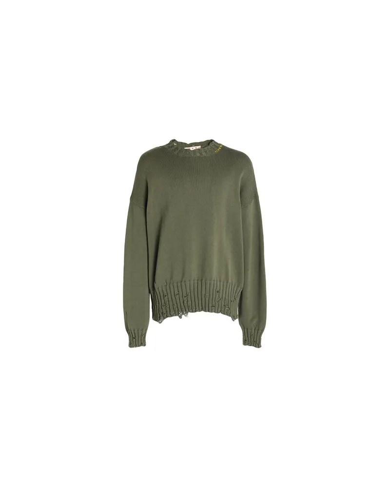 Marni STRICKWAREN - Pulloverauf YOOX.COM Militärgrün