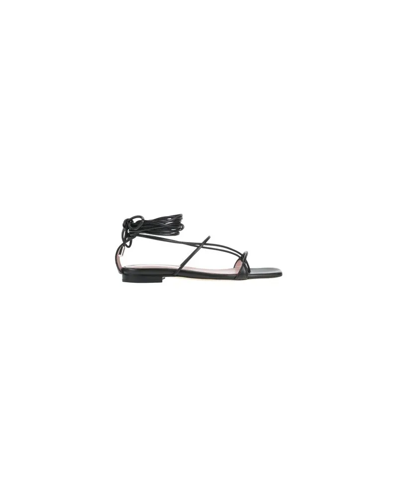 Anna F. SCHUHE - Zehentrennerauf YOOX.COM Schwarz