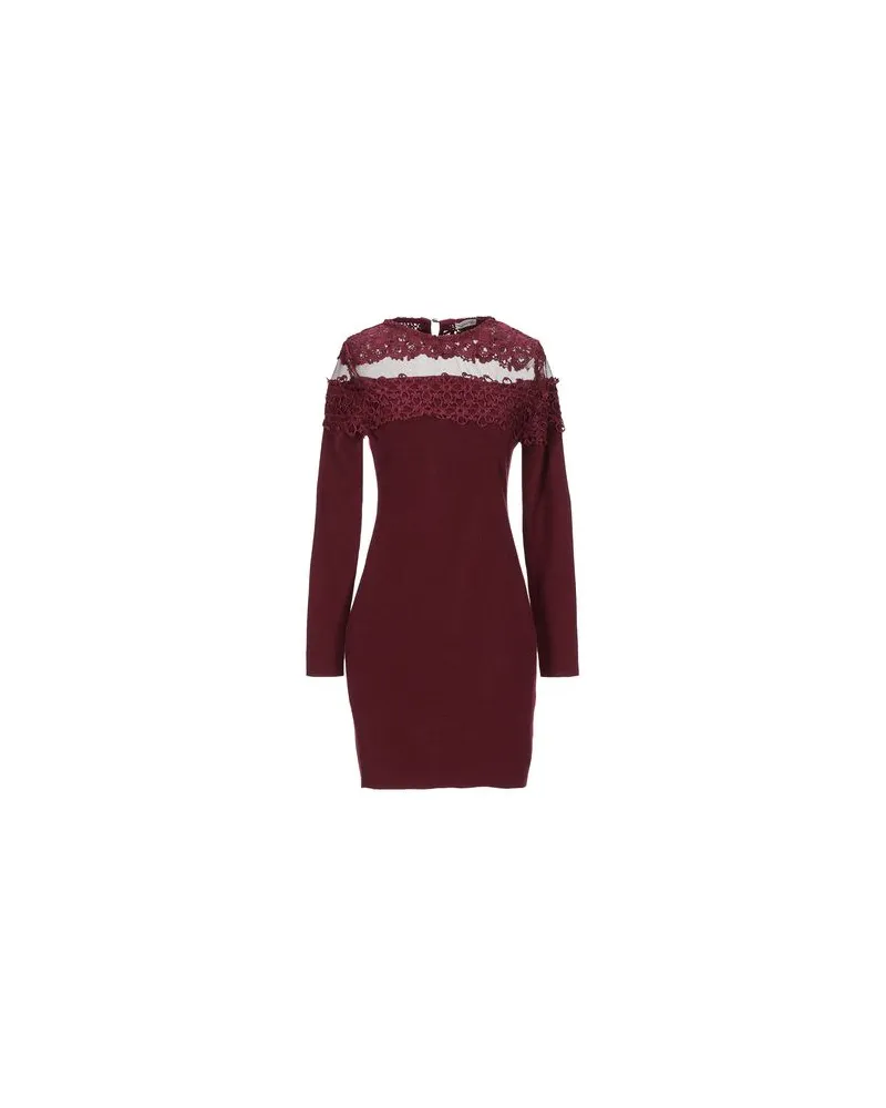 Cashmere Company KLEIDER - Mini-Kleiderauf YOOX.COM Pflaume