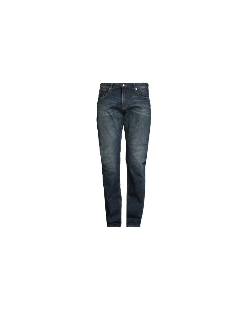 Emporio Armani HOSEN & RÖCKE - Jeanshosenauf YOOX.COM Blau