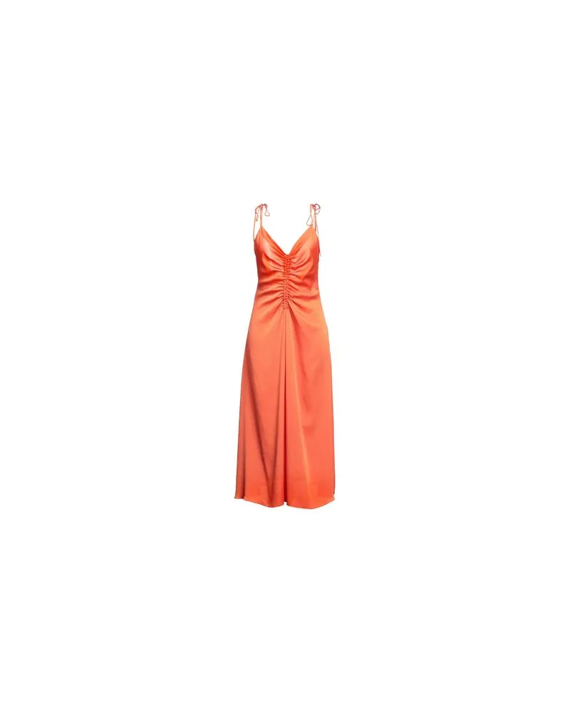 Sandro KLEIDER - Maxi-Kleiderauf YOOX.COM Orange