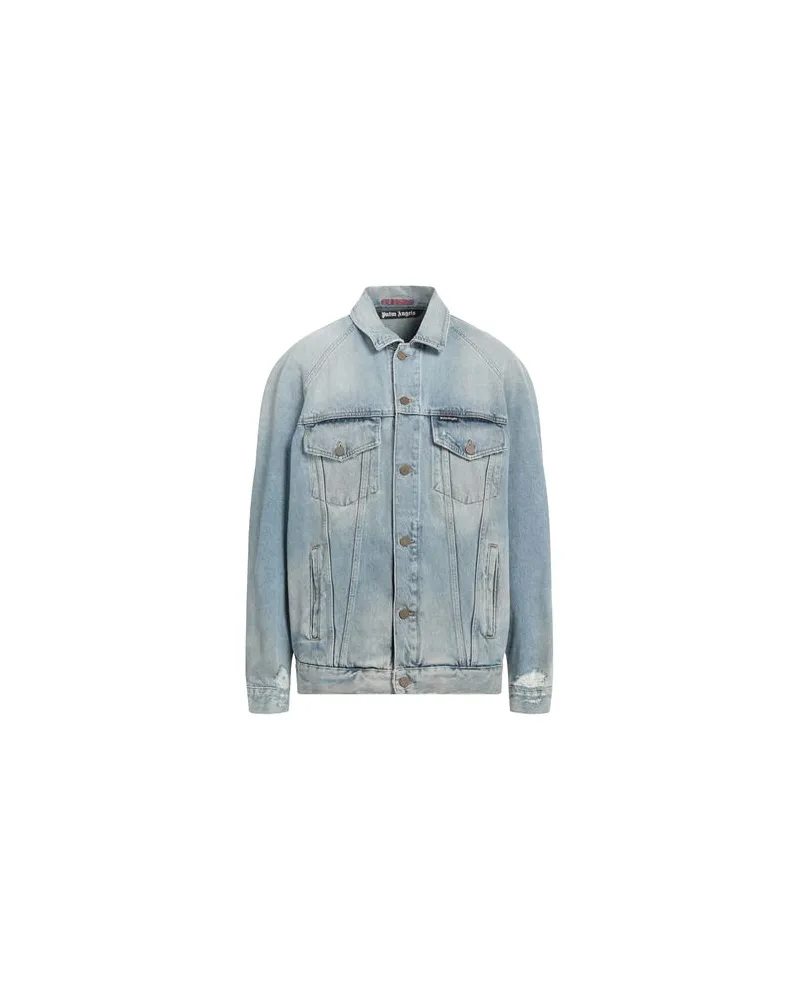 Palm Angels JACKEN & MÄNTEL - Jeansjacken/Mäntelauf YOOX.COM Blau