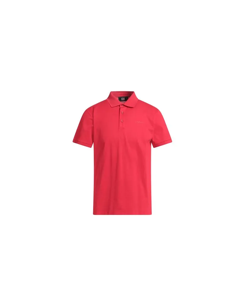 AFTER/LABEL TOPS - Poloshirtsauf YOOX.COM Rot
