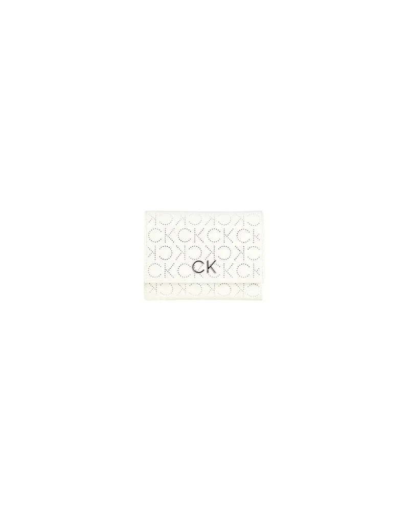 Calvin Klein Kleinlederwaren - Brieftaschenauf YOOX.COM Weiß