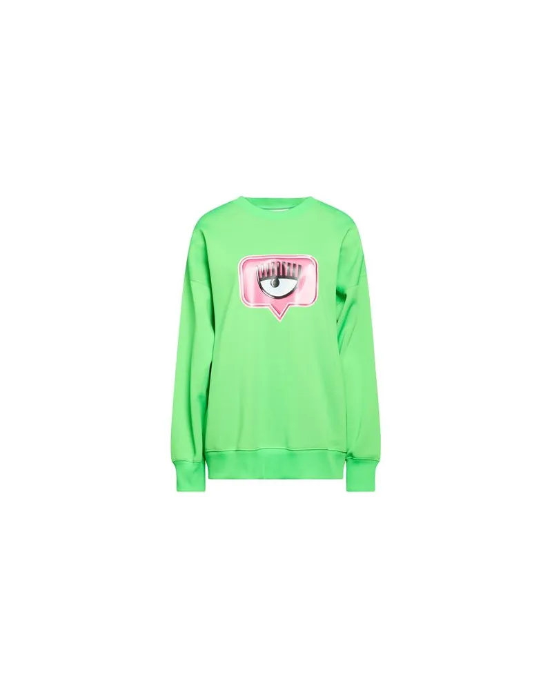 Chiara Ferragni TOPS - Sweatshirtsauf YOOX.COM Limettengrün