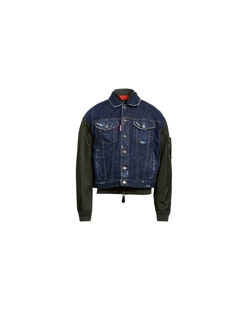 Dsquared2 JACKEN & MÄNTEL - Jeansjacken/Mäntelauf YOOX.COM Blau