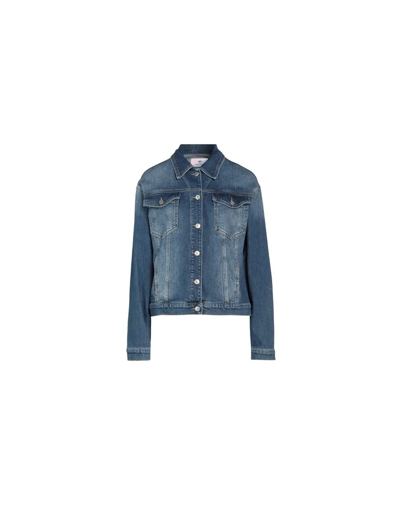 Chiara Ferragni JACKEN & MÄNTEL - Jeansjacken/Mäntelauf YOOX.COM Blau